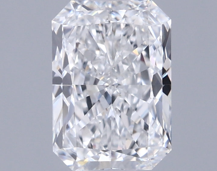 1.00 Carat Radiant Shaped, Ideal Cut, E Color, VVS1 Clarity, IGI Certified Lab Grown Diamond