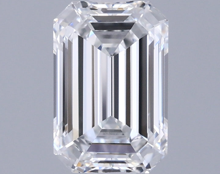 1.02 Carat Emerald Shaped, Ideal Cut, E Color, VVS1 Clarity, IGI Certified Lab Grown Diamond