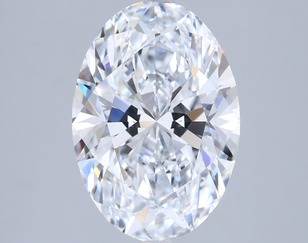2.57 Carat Oval Shaped, Ideal Cut, E Color, VVS1 Clarity, IGI Certified Lab Grown Diamond