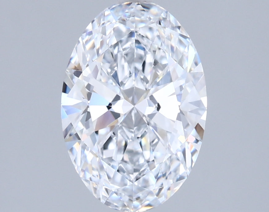 1.48 Carat Oval Shaped, Ideal Cut, E Color, VVS1 Clarity, IGI Certified Lab Grown Diamond