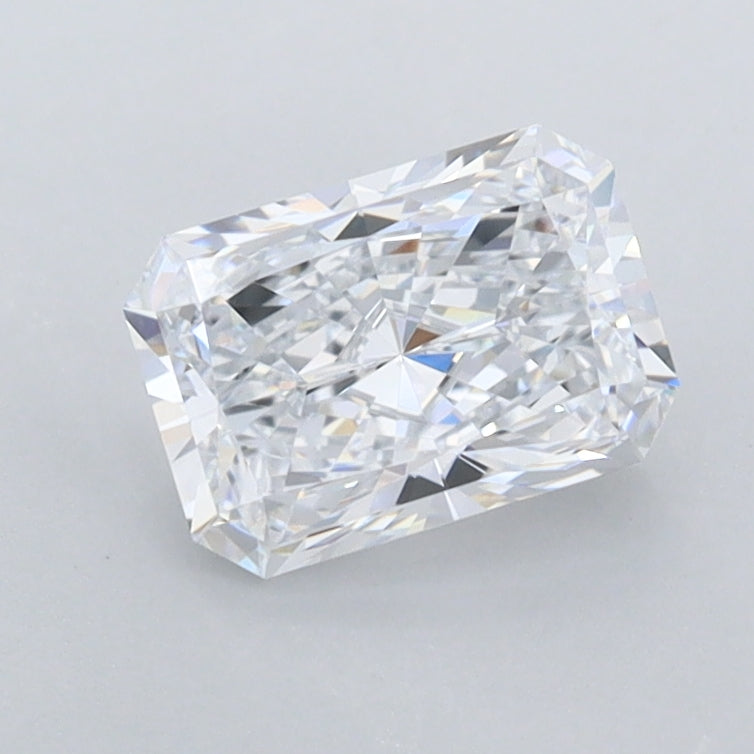 1.03 Carat Radiant Shaped, Ideal Cut, D Color, VVS1 Clarity, IGI Certified Lab Grown Diamond