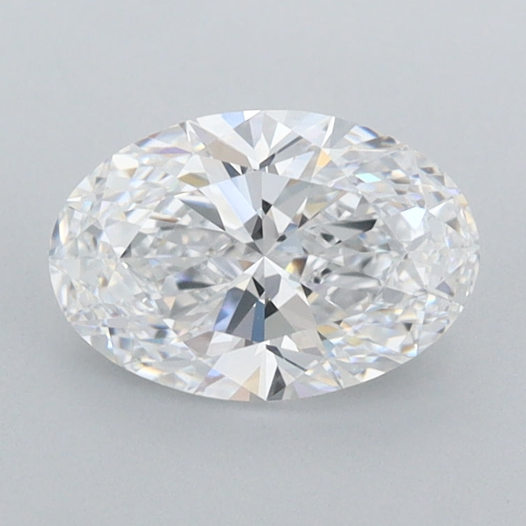 1.04 Carat Oval Shaped, Ideal Cut, E Color, FL Clarity, IGI Certified Lab Grown Diamond