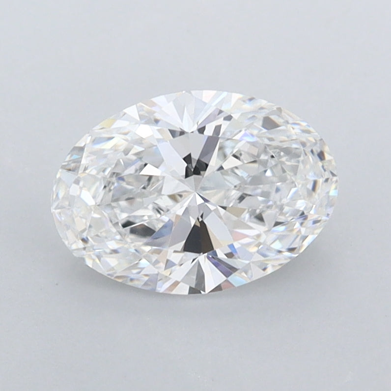 1.01 Carat Oval Shaped, Ideal Cut, D Color, VVS1 Clarity, IGI Certified Lab Grown Diamond