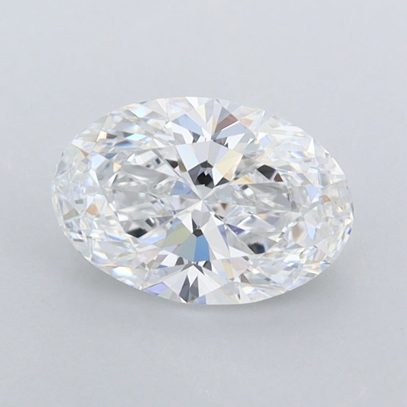1.03 Carat Oval Shaped, Ideal Cut, D Color, VVS1 Clarity, IGI Certified Lab Grown Diamond