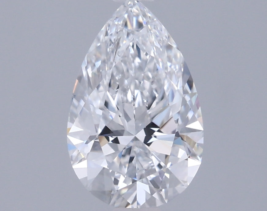 1.03 Carat Pear Shaped, Ideal Cut, D Color, VVS1 Clarity, IGI Certified Lab Grown Diamond