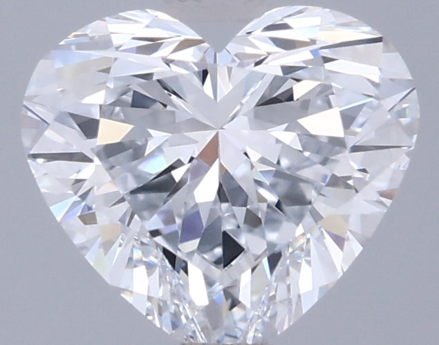 1.56 Carat Heart Shaped, Ideal Cut, D Color, VVS1 Clarity, IGI Certified Lab Grown Diamond