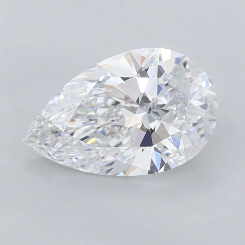 1.01 Carat Pear Shaped, Ideal Cut, D Color, VVS1 Clarity, IGI Certified Lab Grown Diamond