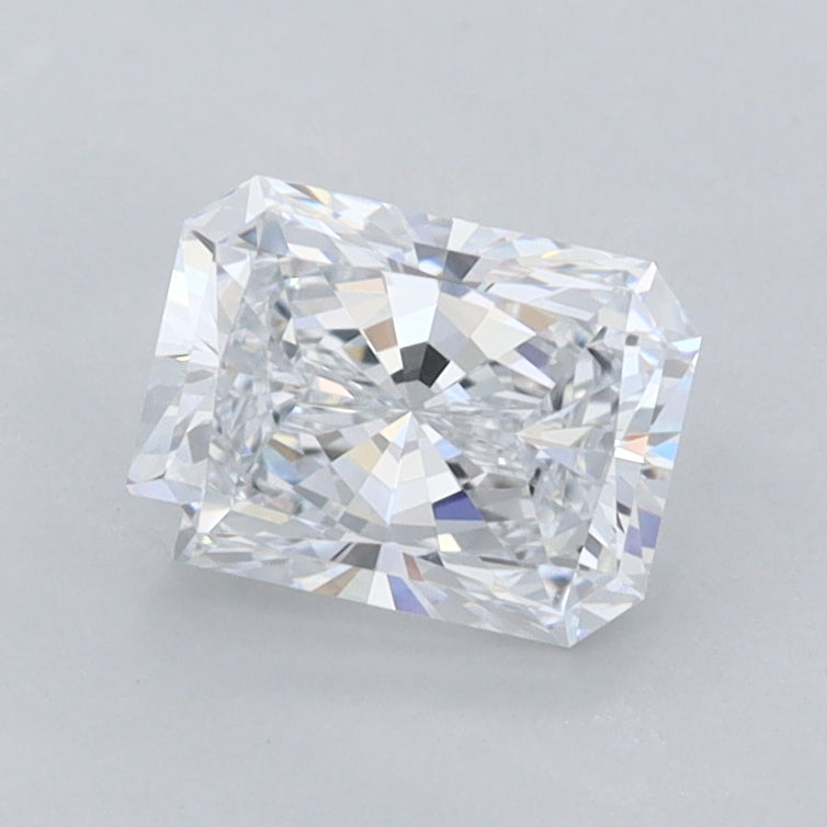 1.01 Carat Radiant Shaped, Ideal Cut, D Color, VVS1 Clarity, IGI Certified Lab Grown Diamond