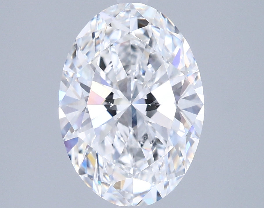 1.94 Carat Oval Shaped, Ideal Cut, D Color, VVS1 Clarity, IGI Certified Lab Grown Diamond
