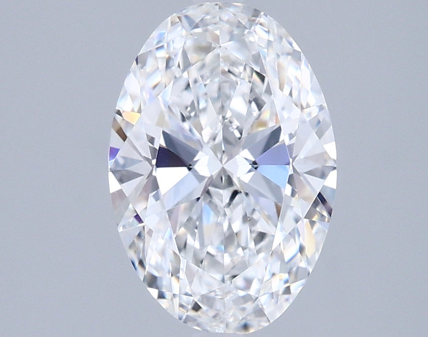 1.53 Carat Oval Shaped, Ideal Cut, D Color, VVS1 Clarity, IGI Certified Lab Grown Diamond