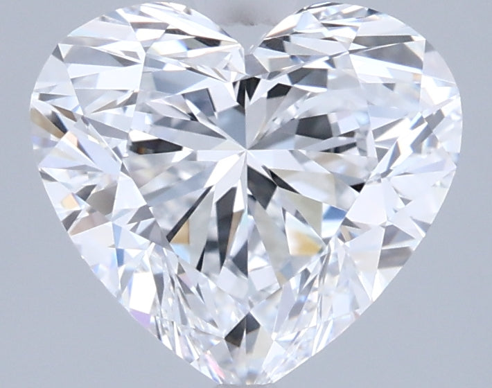2.02 Carat Heart Shaped, Ideal Cut, D Color, VVS1 Clarity, IGI Certified Lab Grown Diamond