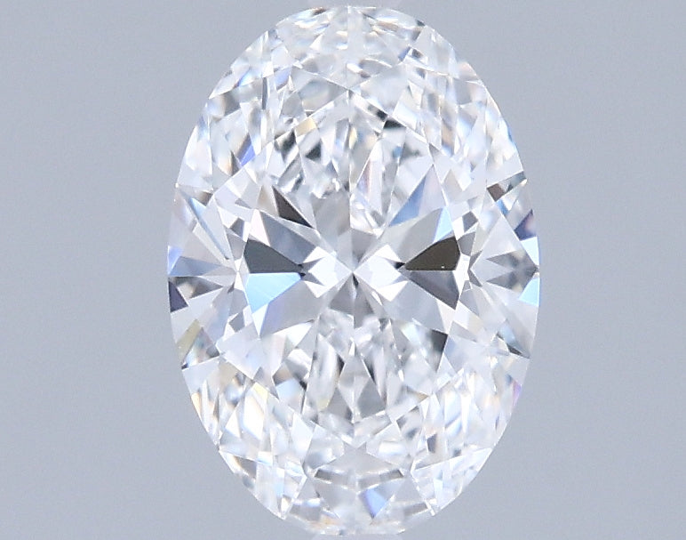 1.01 Carat Oval Shaped, Ideal Cut, D Color, VVS1 Clarity, IGI Certified Lab Grown Diamond