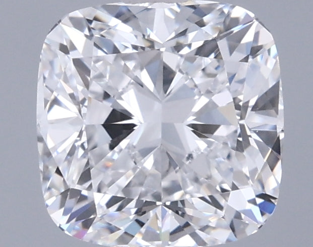 1.59 Carat Cushion Shaped, Ideal Cut, D Color, VVS1 Clarity, IGI Certified Lab Grown Diamond