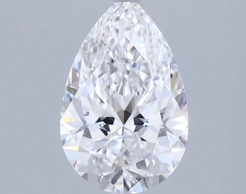 1.24 Carat Pear Shaped, Ideal Cut, E Color, VVS1 Clarity, IGI Certified Lab Grown Diamond