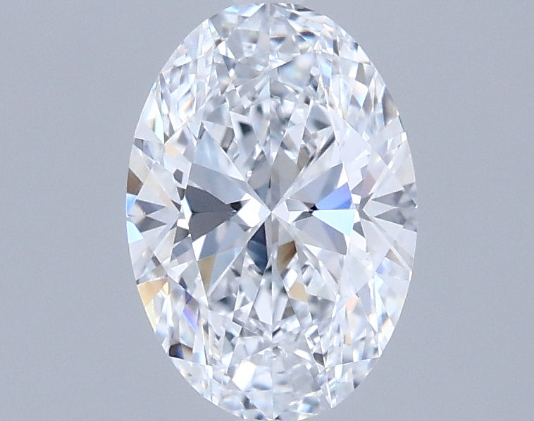 1.00 Carat Oval Shaped, Ideal Cut, E Color, VVS1 Clarity, IGI Certified Lab Grown Diamond