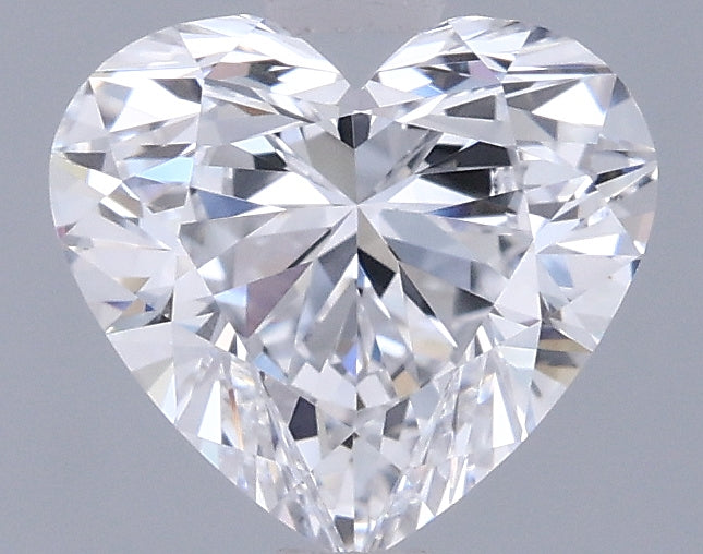 1.02 Carat Heart Shaped, Ideal Cut, D Color, VVS1 Clarity, IGI Certified Lab Grown Diamond