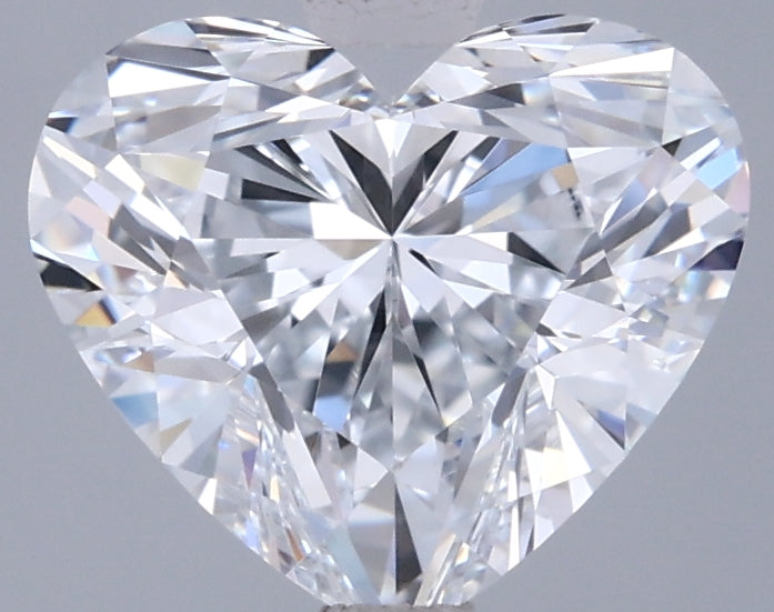 2.00 Carat Heart Shaped, Ideal Cut, E Color, VVS1 Clarity, IGI Certified Lab Grown Diamond