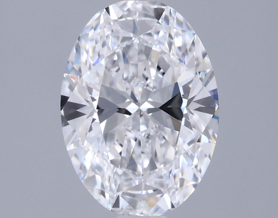 1.34 Carat Oval Shaped, Ideal Cut, D Color, VVS1 Clarity, IGI Certified Lab Grown Diamond
