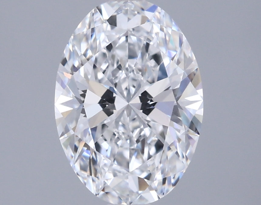 1.57 Carat Oval Shaped, Ideal Cut, D Color, VVS1 Clarity, IGI Certified Lab Grown Diamond
