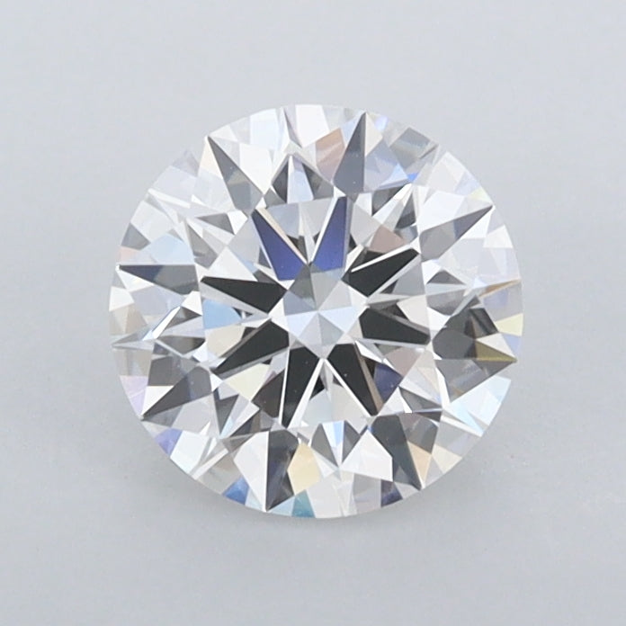 0.97 Carat Round Shaped, Ideal Cut, D Color, IF Clarity, IGI Certified Lab Grown Diamond