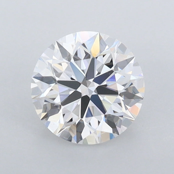 0.96 Carat Round Shaped, Ideal Cut, D Color, FL Clarity, IGI Certified Lab Grown Diamond