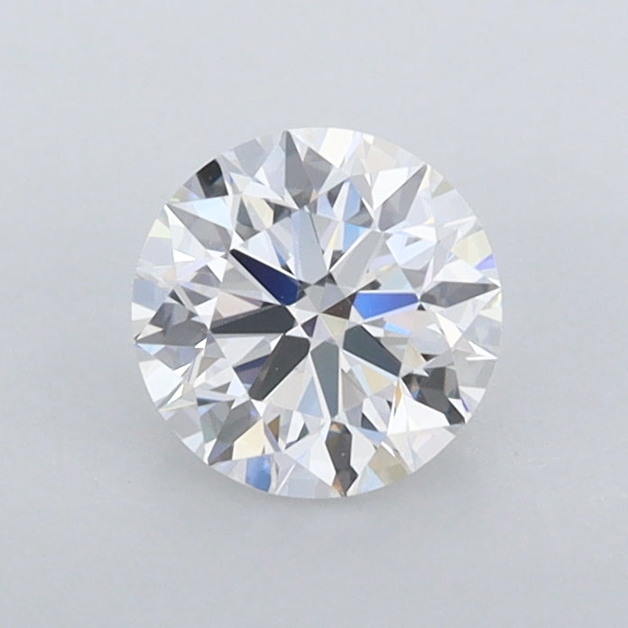 0.74 Carat Round Shaped, Excellent Cut, D Color, FL Clarity, IGI Certified Lab Grown Diamond