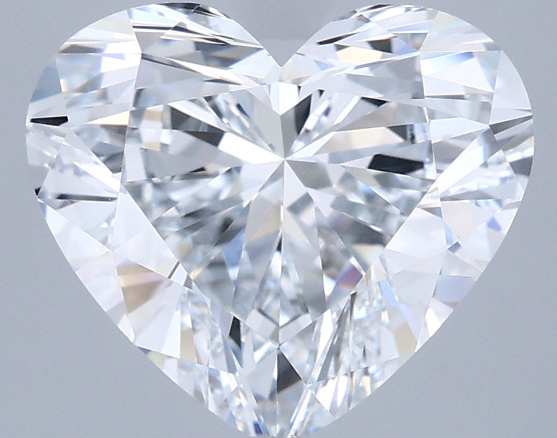 2.81 Carat Heart Shaped, Ideal Cut, E Color, VVS1 Clarity, IGI Certified Lab Grown Diamond
