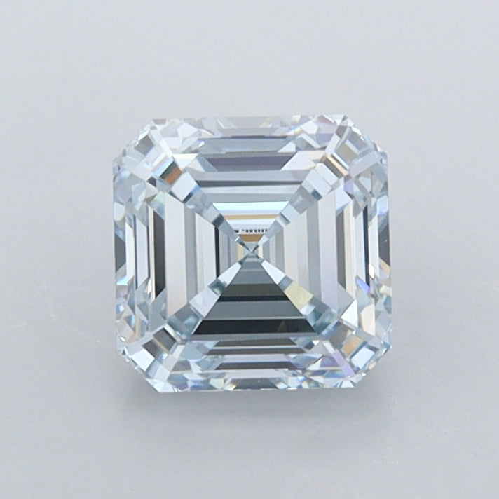 1.01 Carat Asscher Shaped, Excellent Cut, VVS1 Clarity, IGI Certified Lab Grown Diamond