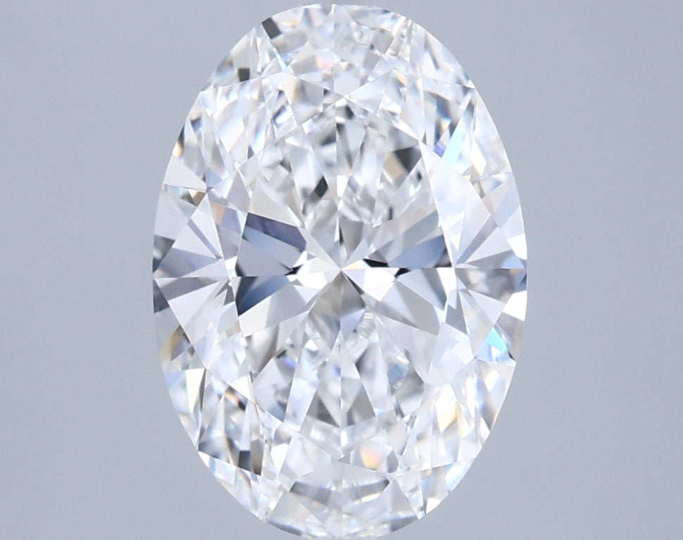 2.00 Carat Oval Shaped, Ideal Cut, D Color, VVS1 Clarity, IGI Certified Lab Grown Diamond