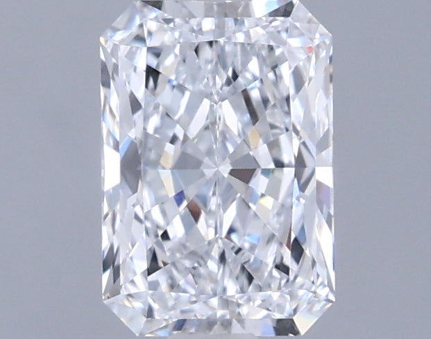 1.04 Carat Radiant Shaped, Ideal Cut, D Color, VVS1 Clarity, IGI Certified Lab Grown Diamond