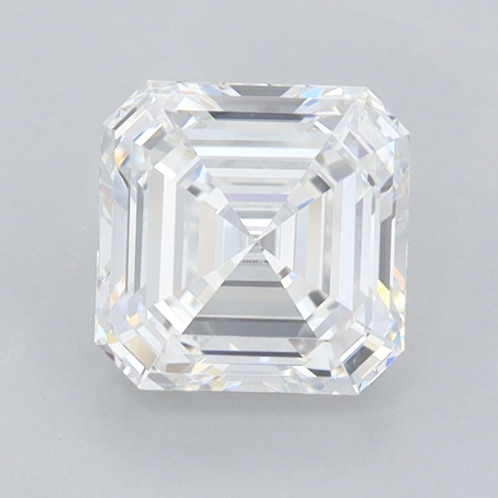1.32 Carat Asscher Shaped, Excellent Cut, E Color, FL Clarity, IGI Certified Lab Grown Diamond