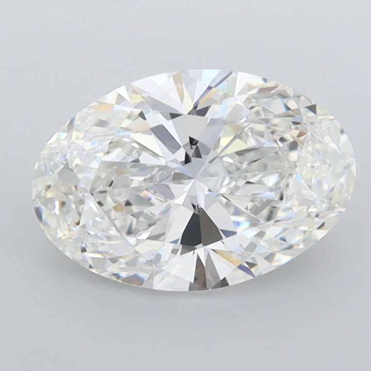 1.41 Carat Oval Shaped, Ideal Cut, E Color, FL Clarity, IGI Certified Lab Grown Diamond