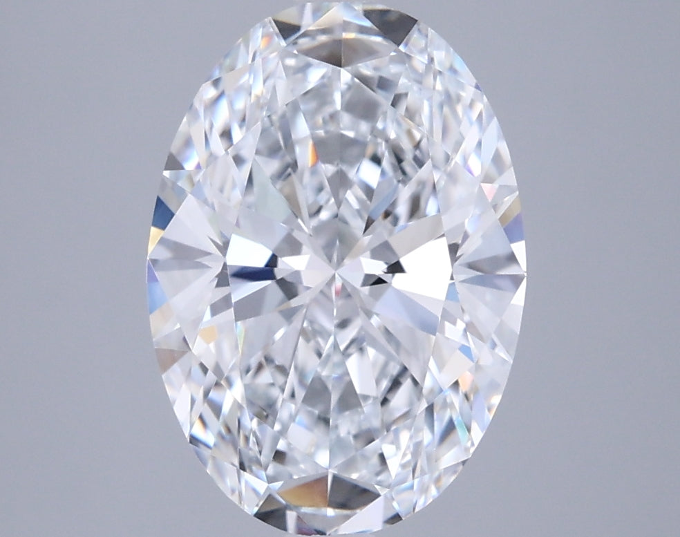 3.00 Carat Oval Shaped, Ideal Cut, E Color, VVS1 Clarity, IGI Certified Lab Grown Diamond