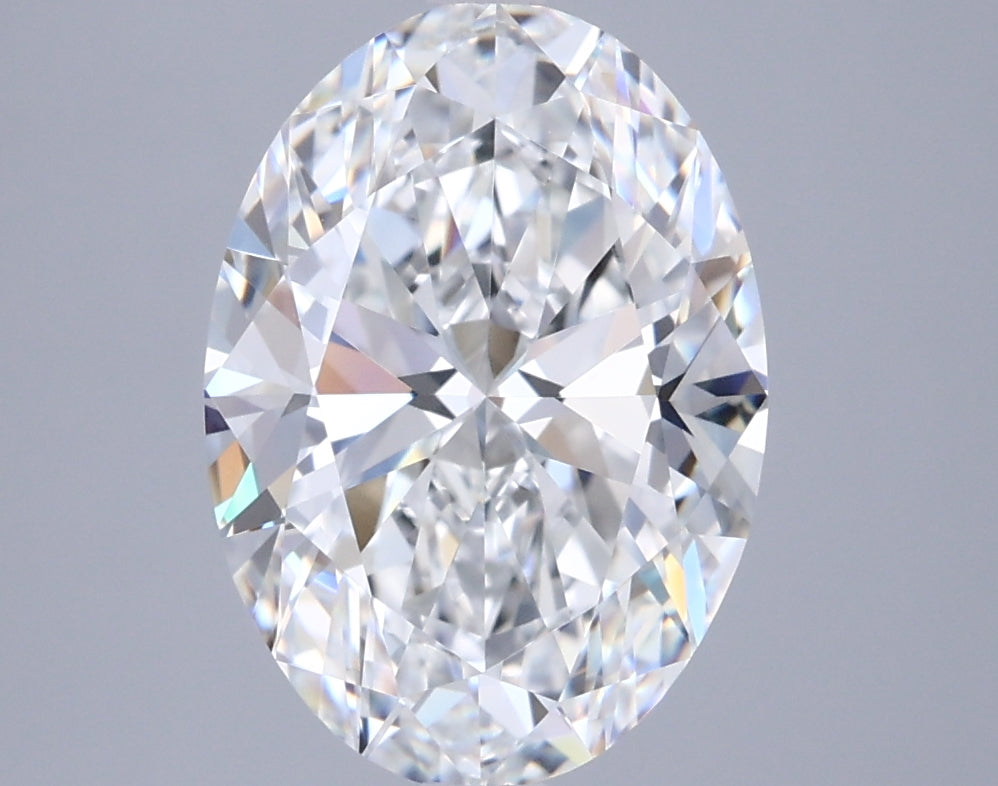 3.39 Carat Oval Shaped, Ideal Cut, E Color, VVS1 Clarity, IGI Certified Lab Grown Diamond