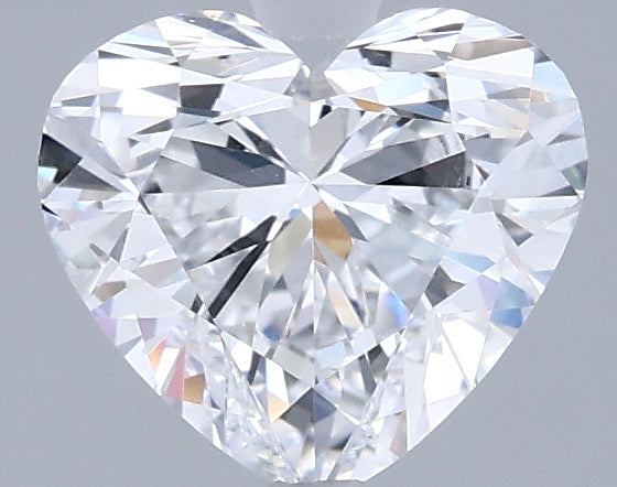 1.12 Carat Heart Shaped, Ideal Cut, D Color, VVS1 Clarity, IGI Certified Lab Grown Diamond