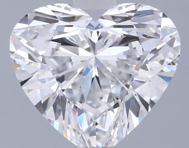 1.54 Carat Heart Shaped, Ideal Cut, E Color, VVS1 Clarity, IGI Certified Lab Grown Diamond