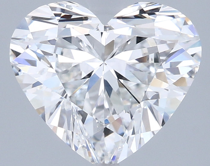 1.77 Carat Heart Shaped, Excellent Cut, E Color, VVS1 Clarity, IGI Certified Lab Grown Diamond