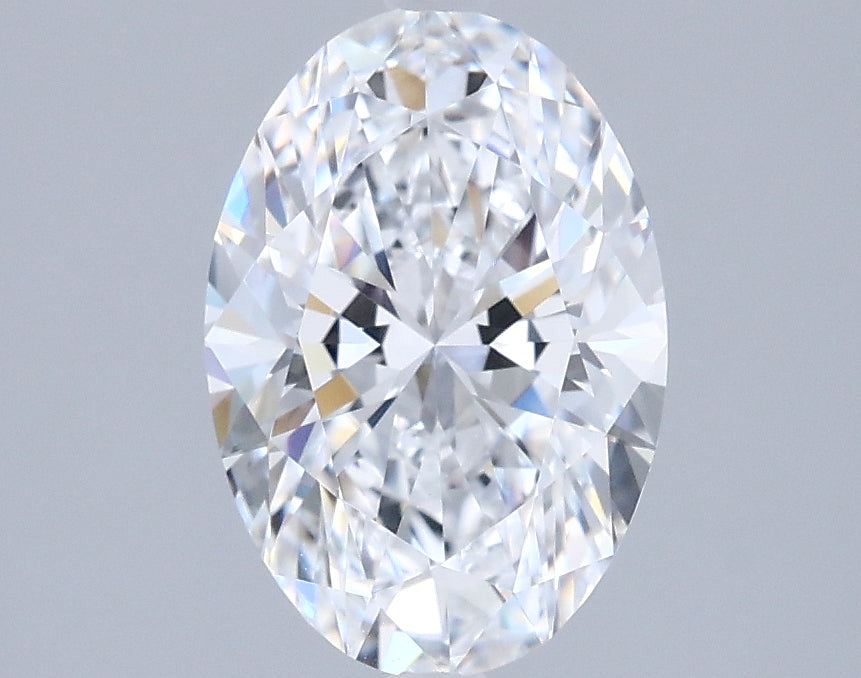 1.51 Carat Oval Shaped, Excellent Cut, D Color, VVS1 Clarity, IGI Certified Lab Grown Diamond