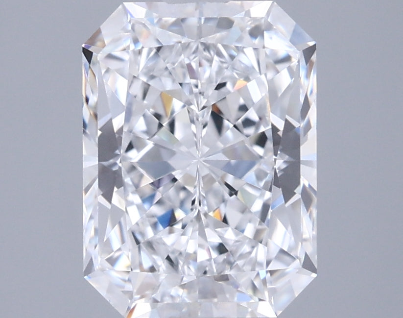 2.24 Carat Radiant Shaped, Ideal Cut, D Color, FL Clarity, IGI Certified Lab Grown Diamond