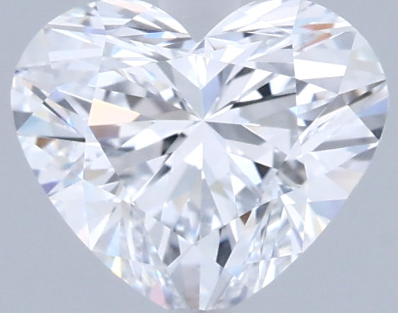 1.19 Carat Heart Shaped, Ideal Cut, D Color, VVS1 Clarity, IGI Certified Lab Grown Diamond