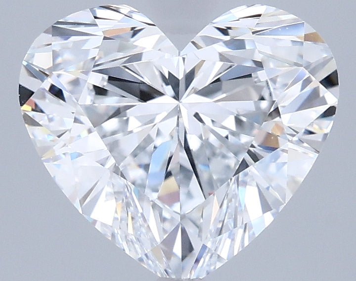 2.07 Carat Heart Shaped, Ideal Cut, E Color, VVS1 Clarity, IGI Certified Lab Grown Diamond