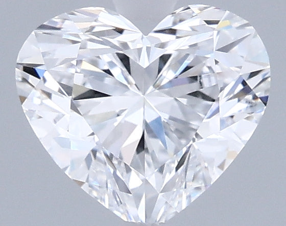 1.01 Carat Heart Shaped, Ideal Cut, D Color, VVS1 Clarity, IGI Certified Lab Grown Diamond