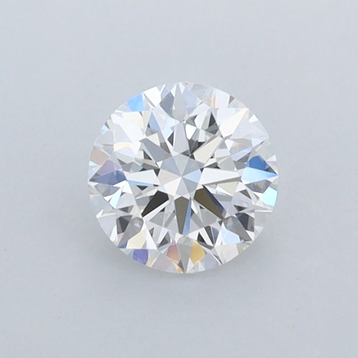 0.53 Carat Round Shaped, Excellent Cut, E Color, VVS1 Clarity, IGI Certified Lab Grown Diamond