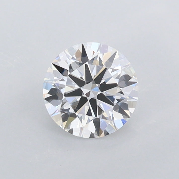 0.56 Carat Round Shaped, Ideal Cut, D Color, FL Clarity, IGI Certified Lab Grown Diamond