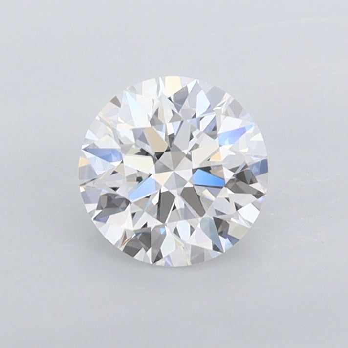 0.61 Carat Round Shaped, Ideal Cut, D Color, IF Clarity, IGI Certified Lab Grown Diamond