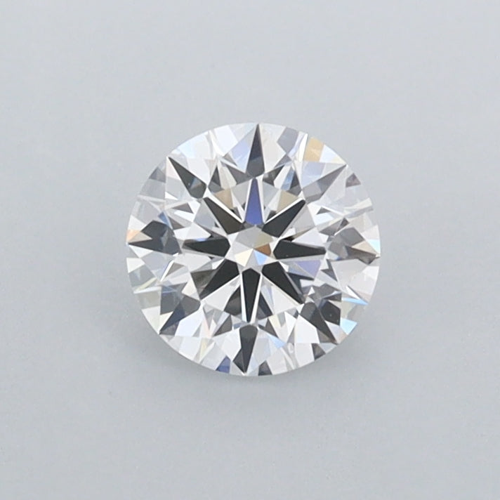 0.48 Carat Round Shaped, Ideal Cut, D Color, FL Clarity, IGI Certified Lab Grown Diamond