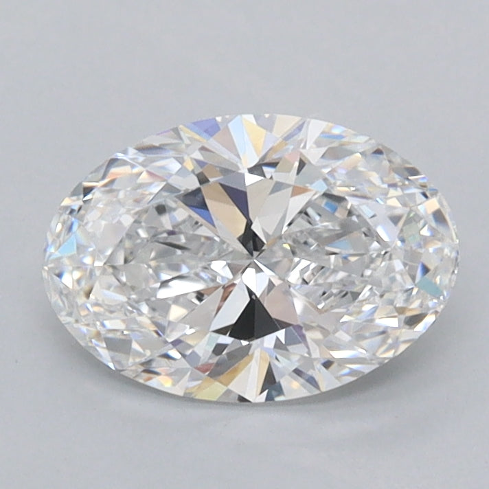 1.02 Carat Oval Shaped, Ideal Cut, D Color, VVS1 Clarity, IGI Certified Lab Grown Diamond
