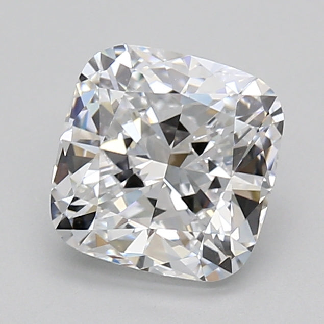 2.01 Carat Cushion Shaped, Ideal Cut, D Color, VVS1 Clarity, IGI Certified Lab Grown Diamond
