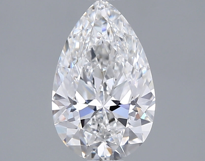 1.00 Carat Pear Shaped, Excellent Cut, E Color, VVS1 Clarity, IGI Certified Lab Grown Diamond
