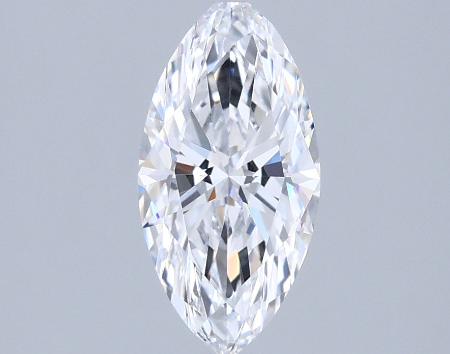 1.02 Carat Marquise Shaped, Ideal Cut, D Color, IF Clarity, IGI Certified Lab Grown Diamond